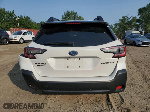 2023 Subaru Outback Onyx with VIN 4S4BTALC1P3144382, listed as a Copart auction lot 60351045 with 34,902 mi miles and Salvage title. Bid and sale history available at DreamBid. Image 6.