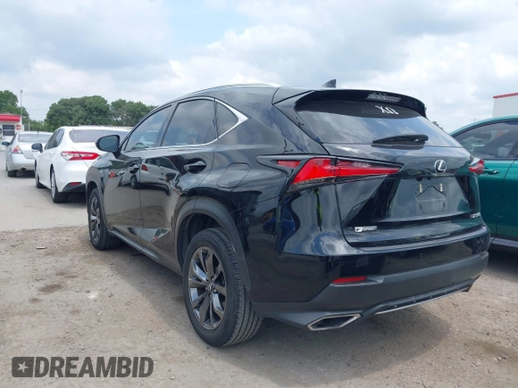2018 Lexus NX 300 with VIN JTJYARBZ3J2104310, listed as a IAAI auction lot 42144231 with 69,608 mi miles and . Bid and sale history available at DreamBid. Image 3.