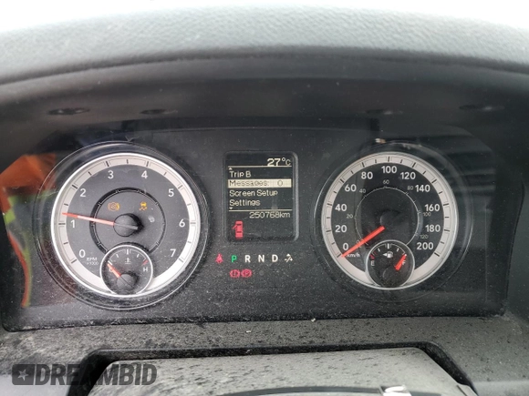 2017 Ram 1500 Express with VIN 1C6RR7FT5HS737368, listed as a Copart auction lot 65648995 with 250,768 mi miles and Salvage title. Bid and sale history available at DreamBid. Image 9.