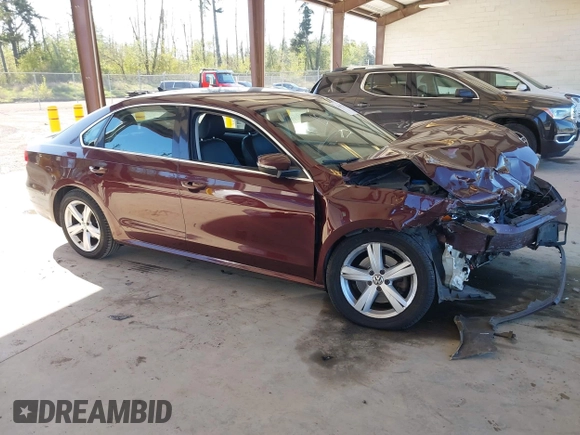 2013 Volkswagen Passat SE w/Sunroof & Nav with VIN 1VWBP7A31DC049778, listed as a IAAI auction lot 42087235 with 197,784 mi miles. Bid and sale history available at carsss.com. Image 13.