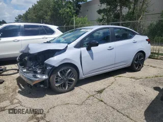 2024 Nissan Versa SR with VIN 3N1CN8FV4RL909751, listed as a Copart auction lot 62501125 with 22,801 mi miles and Non repairable. Bid and sale history available at DreamBid. Image 1.