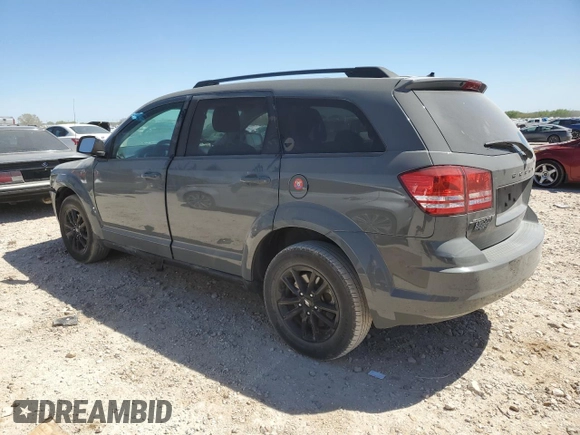 2020 Dodge Journey SE Value with VIN 3C4PDCAB4LT266116, listed as a Copart auction lot 49738395 with Not Provided miles and Salvage Title. Bid and sale history available at carsss.com. Image 2.