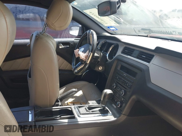 2014 Ford Mustang V6 with VIN 1ZVBP8AM1E5201949, listed as a IAAI auction lot 42505831 with 150,236 mi miles and . Bid and sale history available at DreamBid. Image 5.