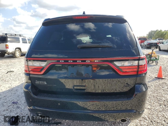 2020 Dodge Durango GT with VIN 1C4RDHDGXLC166188, listed as a Copart auction lot 81383024 with 56,759 mi miles and Salvage title. Bid and sale history available at DreamBid. Image 6.