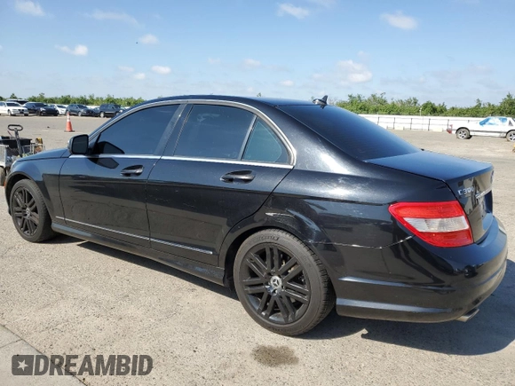 2008 Mercedes-Benz C 300 Sport with VIN WDDGF54X08R013779, listed as a Copart auction lot 54236315 with 117,546 mi miles and Salvage Title. Bid and sale history available at carsss.com. Image 2.