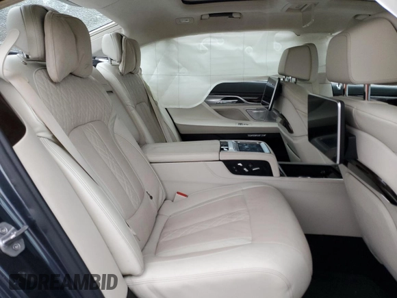 2016 BMW 7 Series 750i xDrive with VIN WBA7F2C57GG415427, listed as a Copart auction lot 36699423 with 0 mi miles. Bid and sale history available at carsss.com. Image 10.