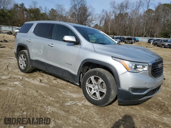 2017 GMC Acadia SLE with VIN 1GKKNKLA1HZ286270, listed as a Copart auction lot 43014505 with 87,099 mi miles and Salvage Title. Bid and sale history available at DreamBid. Image 4.