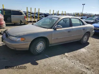 2001 Buick Century Limited with VIN 2G4WY55J811186292, listed as a Copart auction lot 46393165 with 55,651 mi miles and Salvage Title. Bid and sale history available at carsss.com. Image 1.