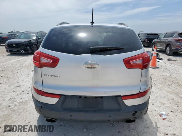 2011 Kia Sportage SX with VIN KNDPC3A69B7144103, listed as a Copart auction lot 65564145 with 94,962 mi miles and Salvage title. Bid and sale history available at DreamBid. Image 6.