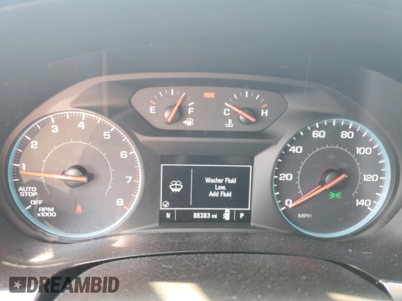 2020 Chevrolet Traverse LS with VIN 1GNERFKW5LJ125419, listed as a Copart auction lot 59046885 with 86,383 mi miles and Salvage title. Bid and sale history available at DreamBid. Image 9.