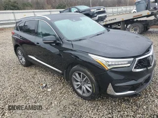 2021 Acura RDX Technology with VIN 5J8TC1H52ML000503, listed as a Copart auction lot 84688044 with 75,511 mi miles and Salvage title. Bid and sale history available at DreamBid. Image 4.