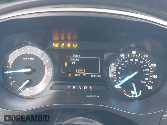 2016 Ford Fusion SE with VIN 3FA6P0HD1GR344711, listed as a IAAI auction lot 42551238 with 150,442 mi miles and . Bid and sale history available at DreamBid. Image 7.