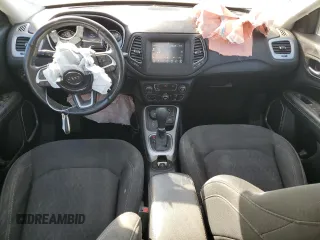 2020 Jeep Compass Sport with VIN 3C4NJDAB1LT132704, listed as a Copart auction lot 48259785 with 68,669 mi miles and Salvage Title. Bid and sale history available at DreamBid. Image 8.