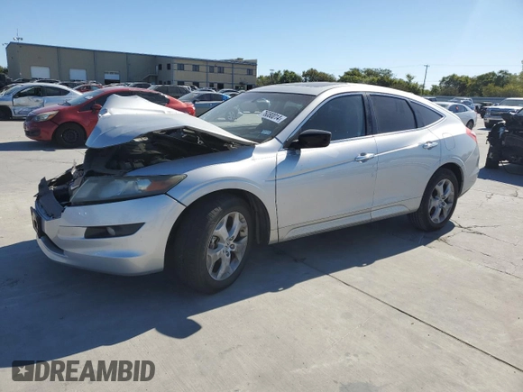 2010 Honda Accord Crosstour EX-L with VIN 5J6TF1H55AL004461, listed as a Copart auction lot 76080014 with 0 mi miles and Salvage Title. Bid and sale history available at carsss.com. Image 1.