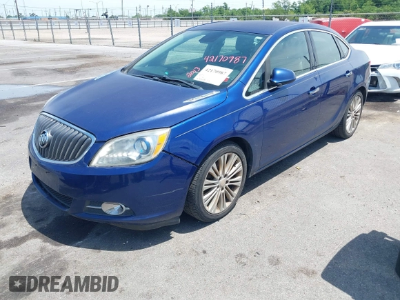 2013 Buick Verano with VIN 1G4PP5SK2D4207201, listed as a IAAI auction lot 42170987 with 159,342 mi miles and . Bid and sale history available at DreamBid. Image 2.