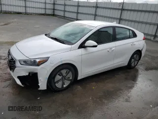 2021 Hyundai Ioniq Blue with VIN KMHC65LC7MU261604, listed as a Copart auction lot 43811165 with 151,844 mi miles and Clean title. Bid and sale history available at DreamBid. Image 1.