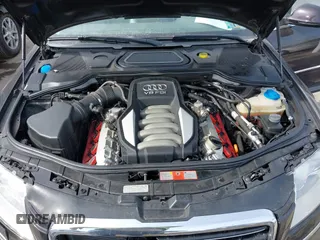2009 Audi A8 L 4.2L with VIN WAUMV94EX9N010979, listed as a IAAI auction lot 41638621 with 1 mi miles. Bid and sale history available at carsss.com. Image 10.