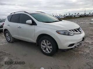 2014 Nissan Murano SV with VIN JN8AZ1MU7EW414656, listed as a Copart auction lot 75026614 with 0 mi miles and Salvage Title. Bid and sale history available at carsss.com. Image 4.