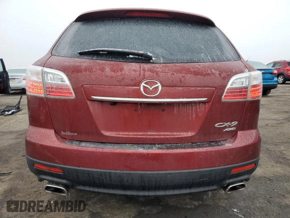 2012 Mazda CX-9 Grand Touring with VIN JM3TB3DV3C0355092, listed as a Copart auction lot 44688125 with 150,381 mi miles and Salvage Title. Bid and sale history available at carsss.com. Image 6.