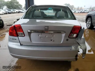 2003 Honda Civic LX with VIN 1HGES16603L006628, listed as a Copart auction lot 79501134 with 185,993 mi miles and Salvage Title. Bid and sale history available at carsss.com. Image 6.