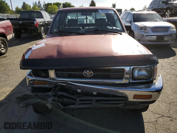 1993 Toyota Pickup DLX с VIN 4TAVN13D3PZ126673, выставлен на аукционе Copart как лот 72375914 с пробегом 197 409 миль миль и Списание • Salvage title. История ставок и продаж доступна на DreamBid. Изображение 5.