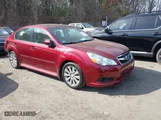 2011 Subaru Legacy 2.5i Ltd Pwr Moon with VIN 4S3BMBK60B3233498, listed as a IAAI auction lot 41743520 with 84,361 mi miles. Bid and sale history available at carsss.com. Image 1.