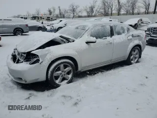 2010 Dodge Avenger R/T with VIN 1B3CC5FV2AN159239, listed as a Copart auction lot 41456685 with 156,102 mi miles and Salvage Title. Bid and sale history available at carsss.com. Image 1.