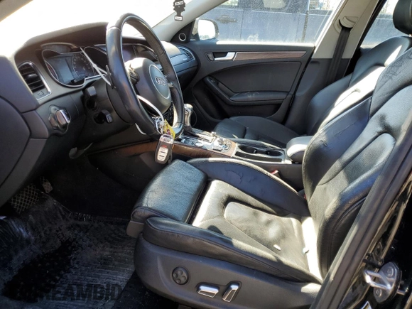 2013 Audi A4 Premium Plus with VIN WAUFFAFL1DA168100, listed as a Copart auction lot 46716045 with 135,639 mi miles and Salvage Title. Bid and sale history available at carsss.com. Image 7.