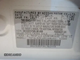 2019 Nissan Note SV с VIN 3N1CE2CP3KL361458, выставлен на аукционе Copart как лот 61178845 с пробегом 99 211 миль миль и На запчасти • Non repairable. История ставок и продаж доступна на DreamBid. Изображение 13.