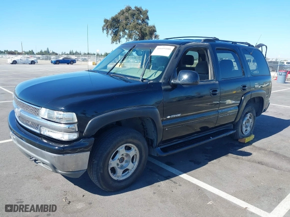 2001 Chevrolet Tahoe LS with VIN 1GNEK13T91R123781, listed as a IAAI auction lot 40609188 with 1 mi miles. Bid and sale history available at carsss.com. Image 2.