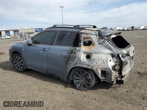 2024 Toyota Corolla Cross Hybrid S with VIN 7MUFBABGXRV020390, listed as a Copart auction lot 61591535 with Not provided miles and Salvage title. Bid and sale history available at DreamBid. Image 2.