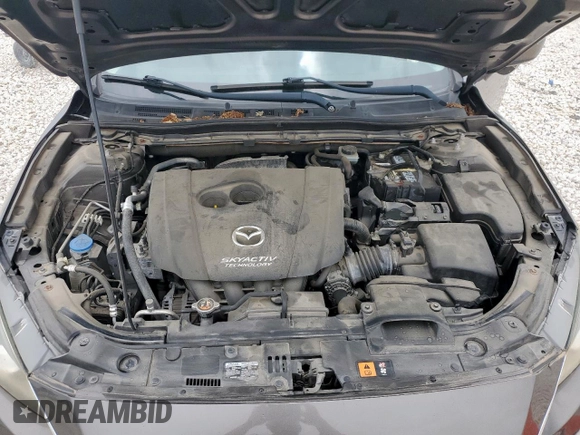 2015 Mazda 3 i Grand Touring with VIN JM1BM1M79F1226521, listed as a Copart auction lot 60328335 with 104,079 mi miles and Salvage title. Bid and sale history available at DreamBid. Image 11.