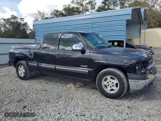 2001 Chevrolet Silverado 1500 LS with VIN 1GCEC19T11Z172390, listed as a Copart auction lot 78821024 with 426,587 mi miles and Salvage Title. Bid and sale history available at carsss.com. Image 4.