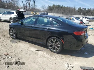 2015 Chrysler 200 S with VIN 1C3CCCBB7FN557539, listed as a Copart auction lot 52208975 with 169,877 mi miles and Clean Title. Bid and sale history available at DreamBid. Image 2.