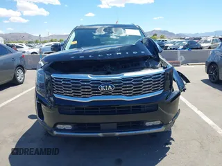2021 Kia Telluride SX with VIN 5XYP5DHC6MG163371, listed as a IAAI auction lot 42153543 with 85,512 mi miles and . Bid and sale history available at DreamBid. Image 12.