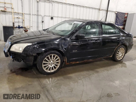 2008 Mercury Milan Premier z VIN 3MEHM08198R655613, wystawiony jako Copart lot #61052595 z przebiegiem 241 329 mil mil oraz Szkoda całkowita • Salvage title. Historia ofert i sprzedaży dostępna na DreamBid. Obrazek 1.