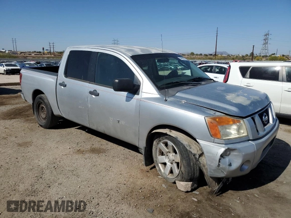 2008 Nissan Titan XE with VIN 1N6AA07D38N338904, listed as a Copart auction lot 54950515 with 220,635 mi miles and Clean Title. Bid and sale history available at carsss.com. Image 4.