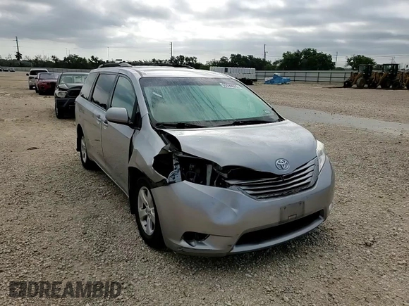 2017 Toyota Sienna LE Auto Access Seat with VIN 5TDKZ3DC5HS861042, listed as a Copart auction lot 60690025 with 85,021 mi miles and Salvage title. Bid and sale history available at DreamBid. Image 14.