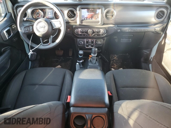 2023 Jeep Wrangler Sport with VIN 1C4HJXDNXPW635345, listed as a Copart auction lot 80929674 with 29,229 mi miles and Salvage Title. Bid and sale history available at DreamBid. Image 8.
