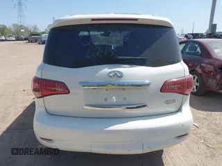 2011 Infiniti QX56 7-passenger with VIN JN8AZ2NE2B9002961, listed as a IAAI auction lot 42145864 with 132,586 mi miles and . Bid and sale history available at DreamBid. Image 16.