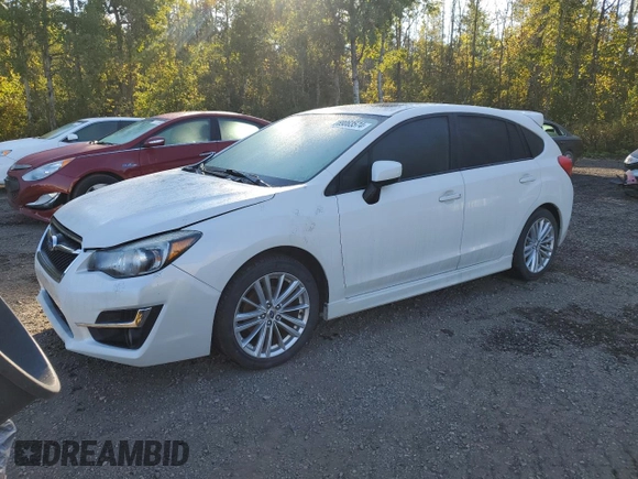 2016 Subaru Impreza 2.0i w/Sport & Tech Pkg with VIN JF1GPAH63GH350152, listed as a Copart auction lot 69063574 with 127,157 mi miles and Clean Title. Bid and sale history available at carsss.com. Image 1.