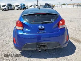 2013 Hyundai Veloster w/Red Int with VIN KMHTC6AD2DU150842, listed as a Copart auction lot 66378455 with 119,901 mi miles and Clean title. Bid and sale history available at DreamBid. Image 6.