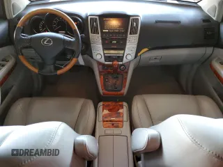 2007 Lexus RX 350 with VIN 2T2GK31UX7C007951, listed as a Copart auction lot 55421245 with 195,110 mi miles and Salvage Title. Bid and sale history available at DreamBid. Image 8.