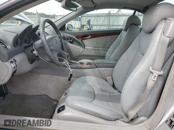 2003 Mercedes-Benz SL 500 with VIN WDBSK75F93F021714, listed as a Copart auction lot 58963285 with 51,938 mi miles and Clean title. Bid and sale history available at DreamBid. Image 7.