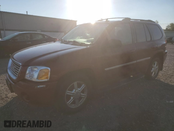 2007 GMC Envoy SLT with VIN 1GKDT13SX72259545, listed as a Copart auction lot 75602384 with 79,055 mi miles and Salvage Title. Bid and sale history available at DreamBid. Image 1.