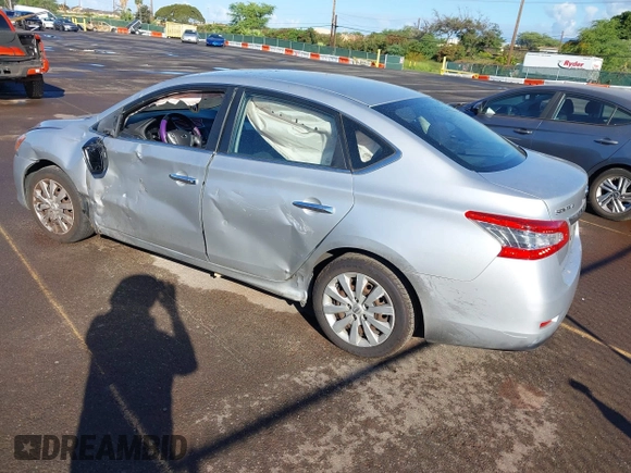 2015 Nissan Sentra SR with VIN 3N1AB7AP7FY254213, listed as a IAAI auction lot 41669183 with 103,545 mi miles and . Bid and sale history available at DreamBid. Image 3.