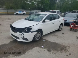 2019 Nissan Sentra SV with VIN 3N1AB7AP2KY278378, listed as a Copart auction lot 51425375 with 137,729 mi miles and Salvage Title. Bid and sale history available at DreamBid. Image 1.