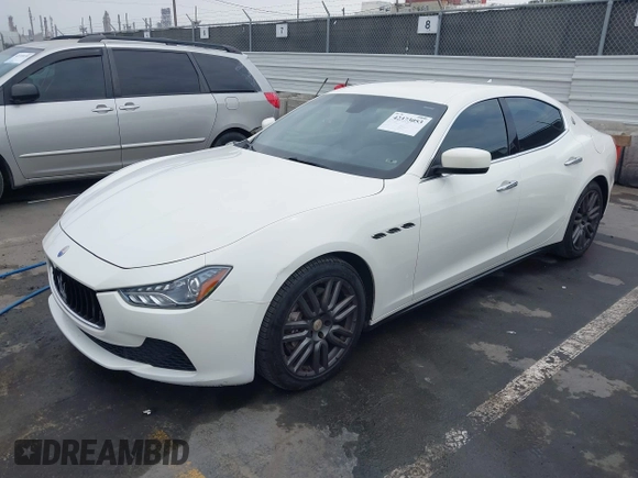 2015 Maserati Ghibli z VIN ZAM57XSA3F1154376, wystawiony jako IAAI lot #42373053 z przebiegiem 81 523 mil mil oraz . Historia ofert i sprzedaży dostępna na DreamBid. Obrazek 18.