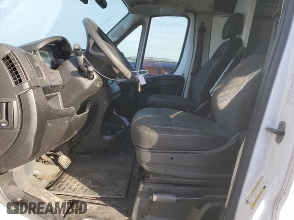 2019 Ram ProMaster Cargo with VIN 3C6TRVNG5KE505720, listed as a Copart auction lot 85590524 with Not Provided miles and Salvage Title. Bid and sale history available at DreamBid. Image 7.