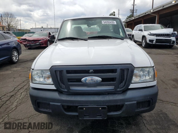 2006 Ford Ranger XL with VIN 1FTYR10U26PA83660, listed as a Copart auction lot 54265435 with 79,301 mi miles and Salvage title. Bid and sale history available at DreamBid. Image 5.